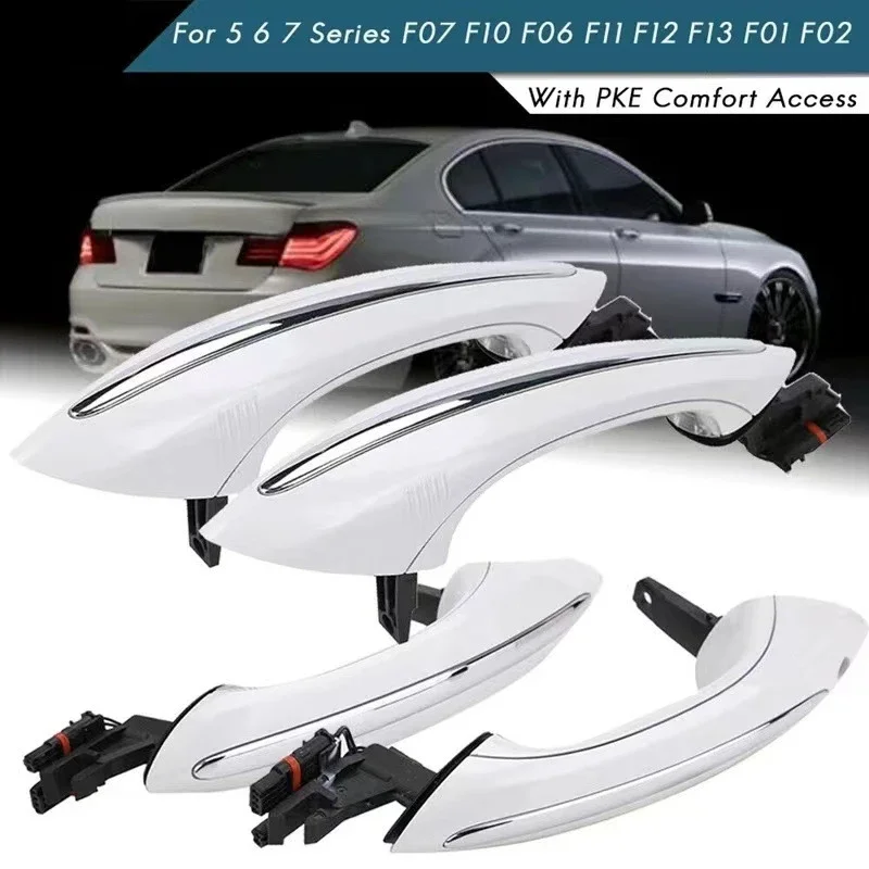 

For BMW F10 F07 Door Handle 51217231929 51217231930 Auto Parts,4pcs