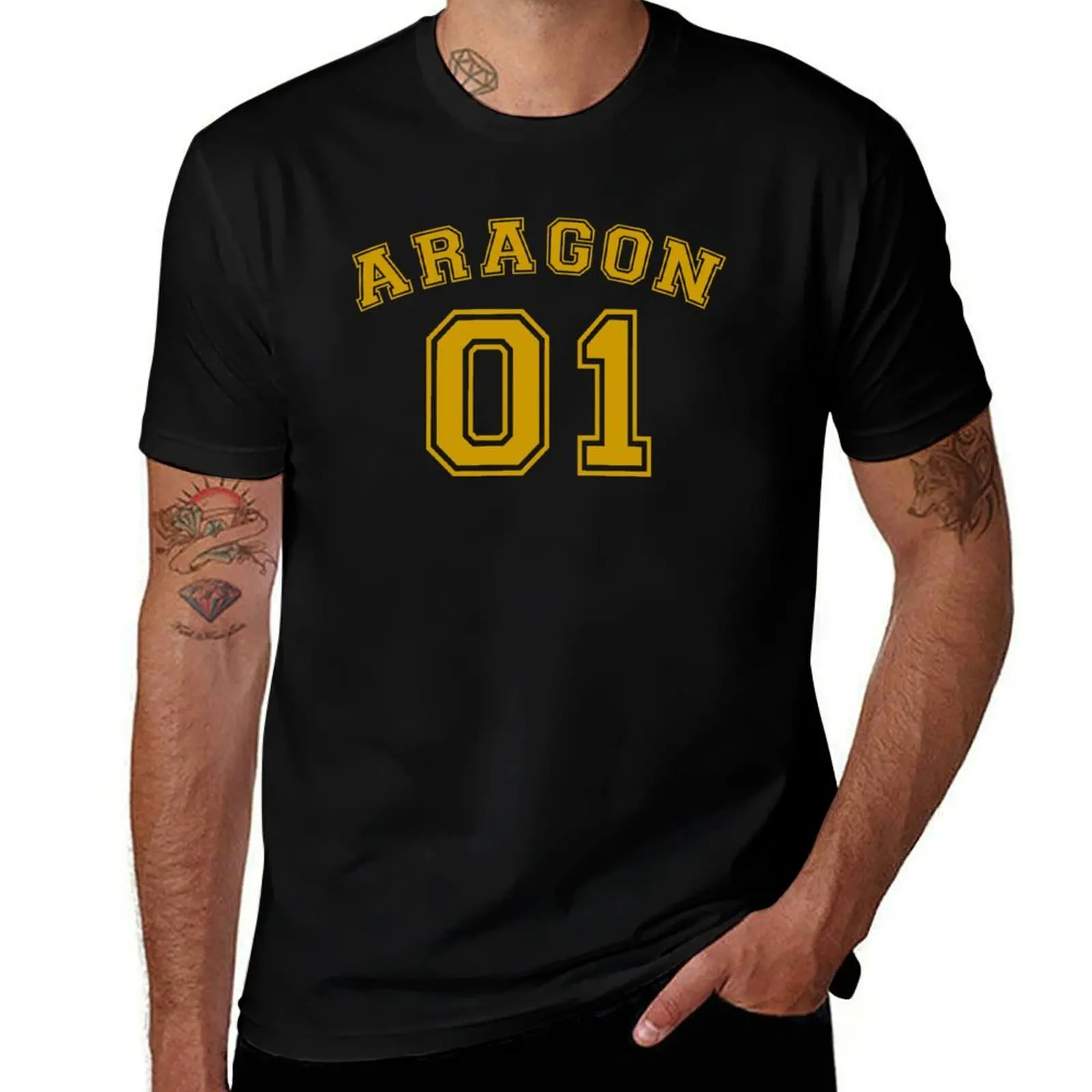 Aragon Varsity T-Shirt All Weather Casual Short Sleeve T-Shirt