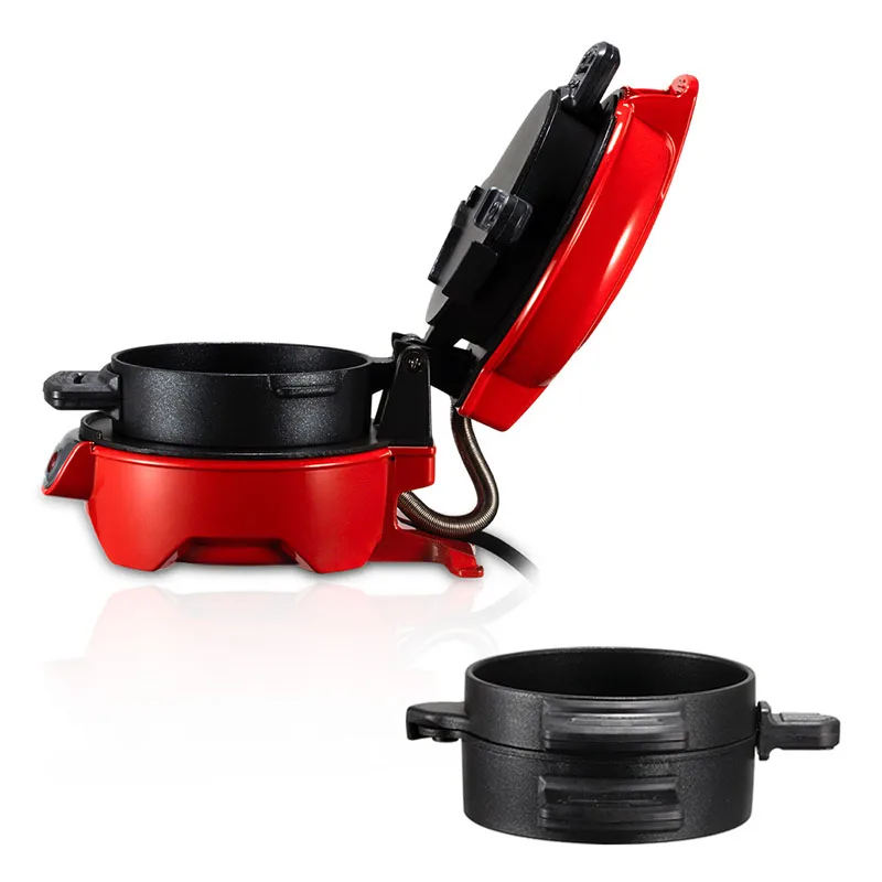 Uniform Heating Sandwich Machine, 600W Home Breakfast Burger Toaster with Non-Stick Coating & Easy Clean