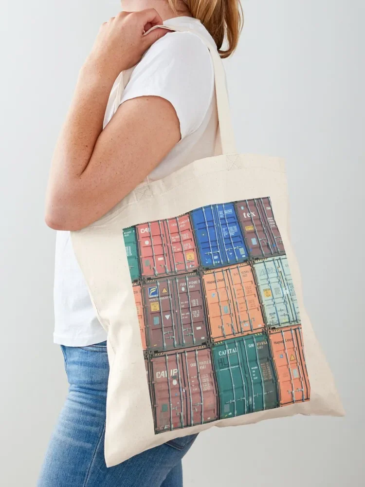 For the Love of Shipping Containers Tote Bag Women's beach bags Handbags women tote bag women woman shopping bag