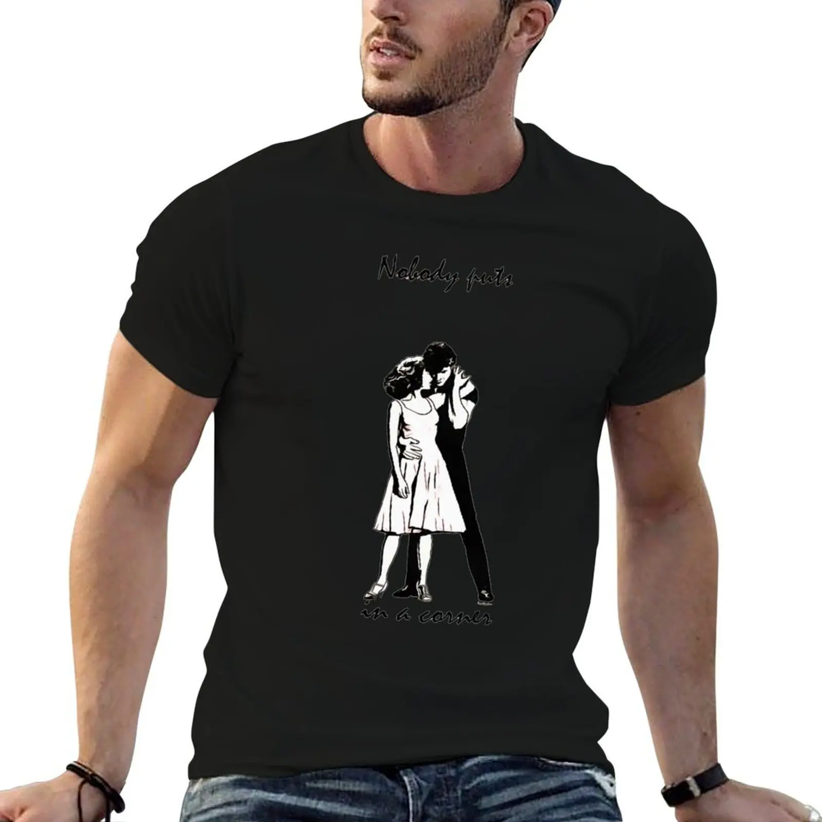DIRTY DANCING T-Shirt valentines clothes basketball graphic tees fitted t shirts for men