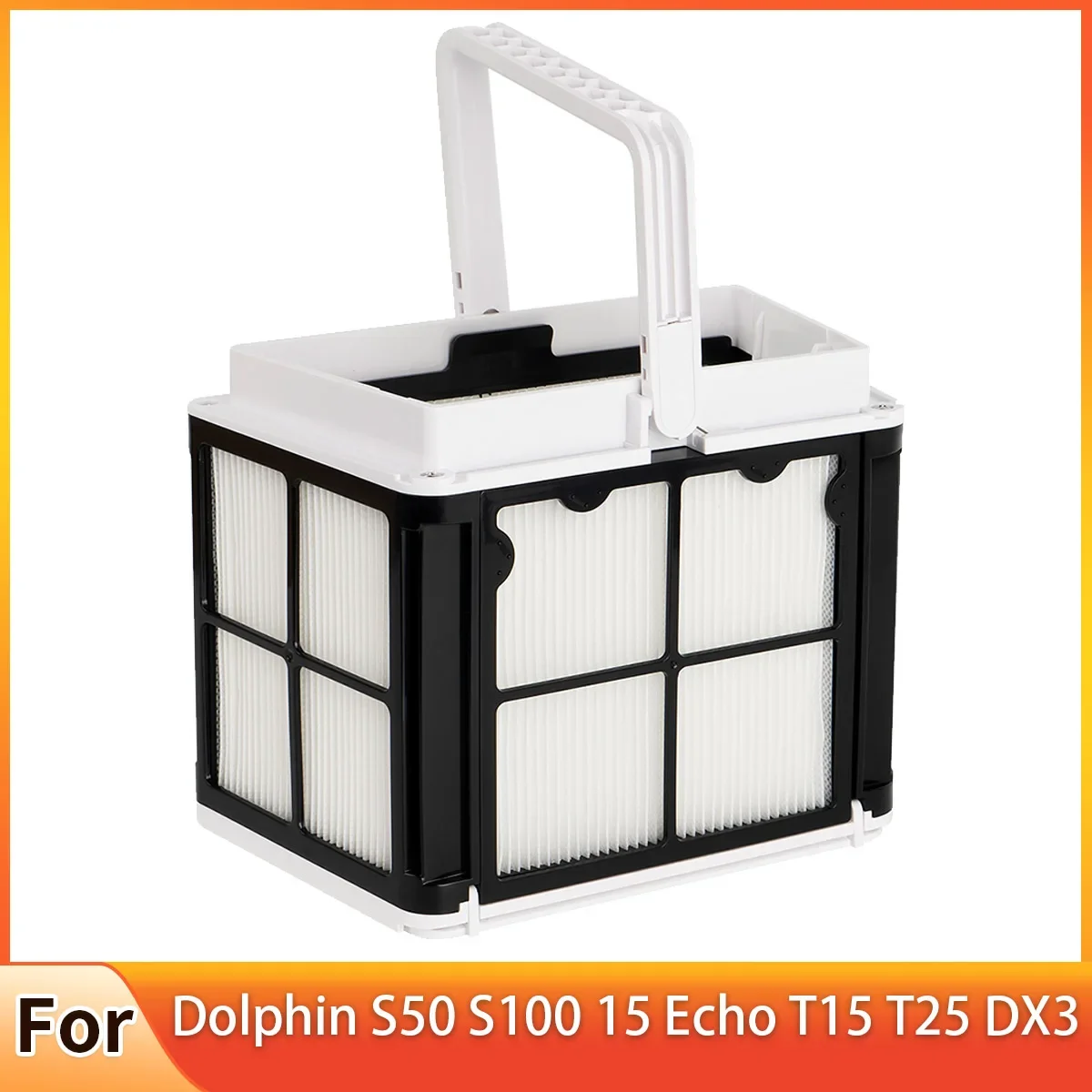 

9991460-R1 Ultra-Fine Filter Basket for Dolphin Robotic Pool Cleaners S50 S100 Active 10 & 15 Echo T15 T25 Proteus DX3 Saturn