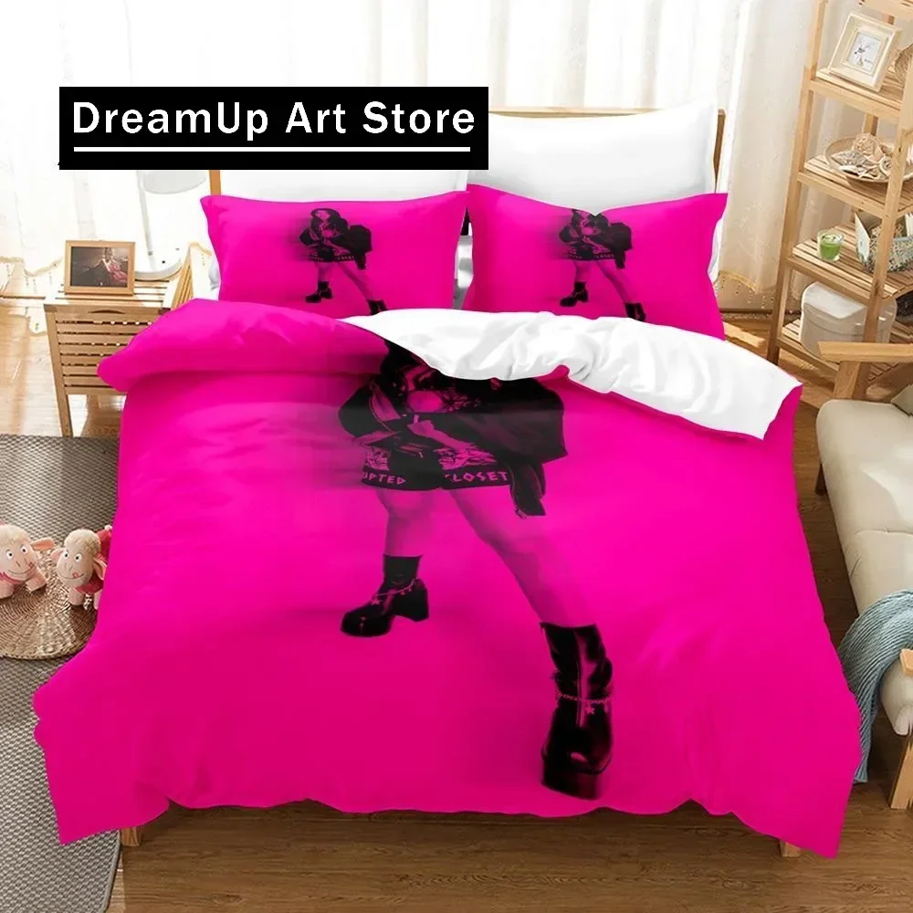 2025 Nessa Barrett I Wanna Die Bedding Set Single Twin Full Queen King Size Bed Set Aldult Kid Bedroom 3D Print Anime Bed Sheet