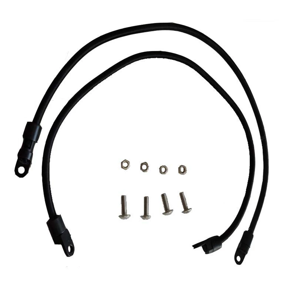 

18 Pcs Kayak Accessories Durable Plastic Bungee Cord Fixed Buckle Elastic Rope Fittings Anti Rust Six Screws Nuts Water Sports