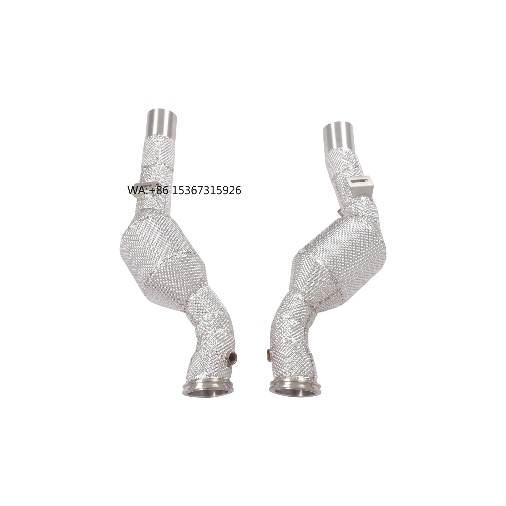 

Front Pipe with Three-way Catalyst and Heat Insulation