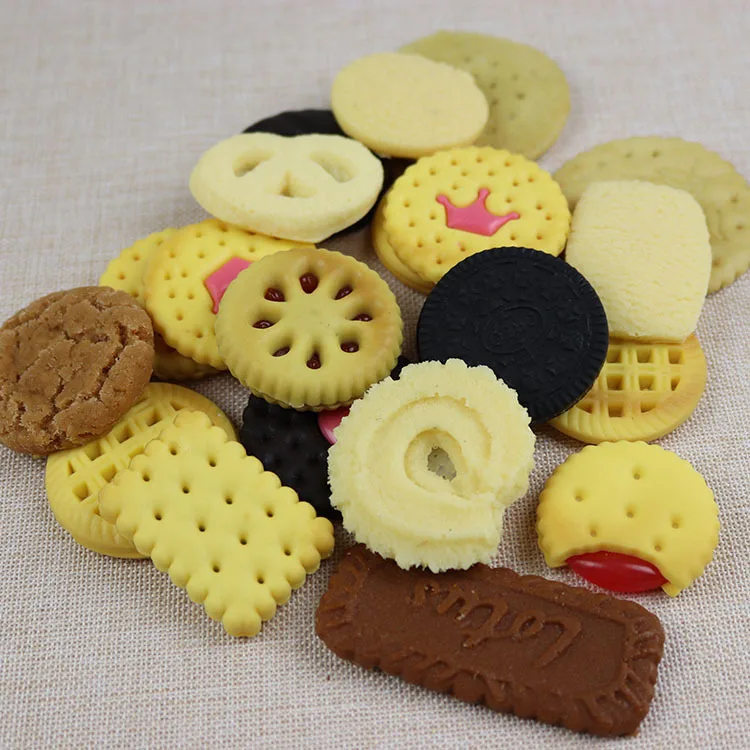 Galletas de chocolate con comida simulada, galletas tipo sándwich Oreo, juguetes de educación temprana para jardín de infantes, galletas simuladas