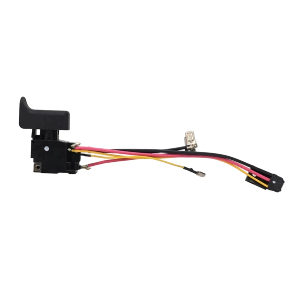 650760-0 P'ower Switch For DJR186 TG573 JR186D XRJ04 Reciprocating Saw Replacement Part Metal B'lack Accessory