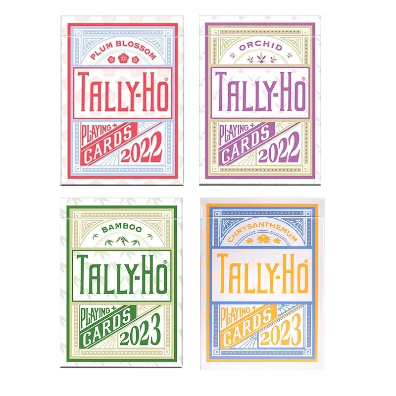 Tally-Ho Plants Playing Cards Deck Card Games Magic Tricks for Magician