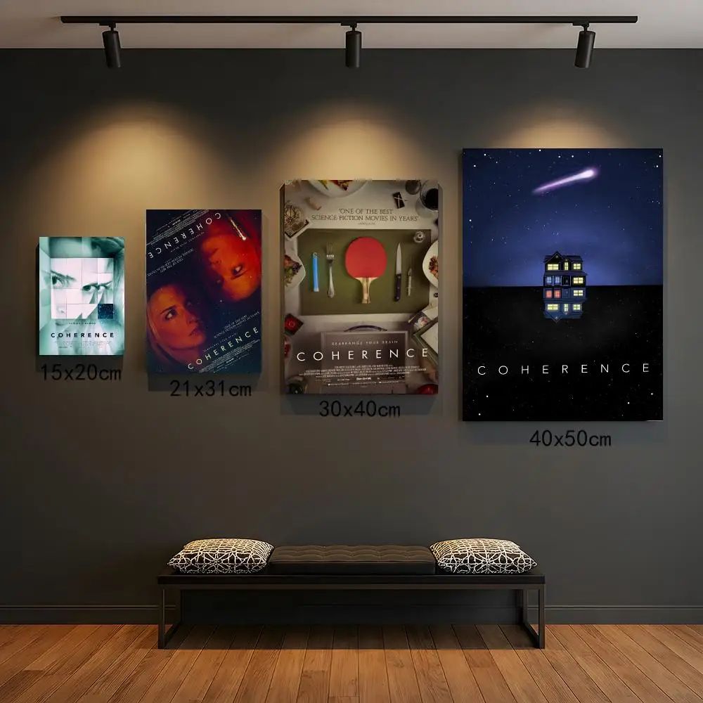 classic movie C-Coherence-E Poster Peel and Stick Wall Art for Cafe Office Bar and Home Decoration
