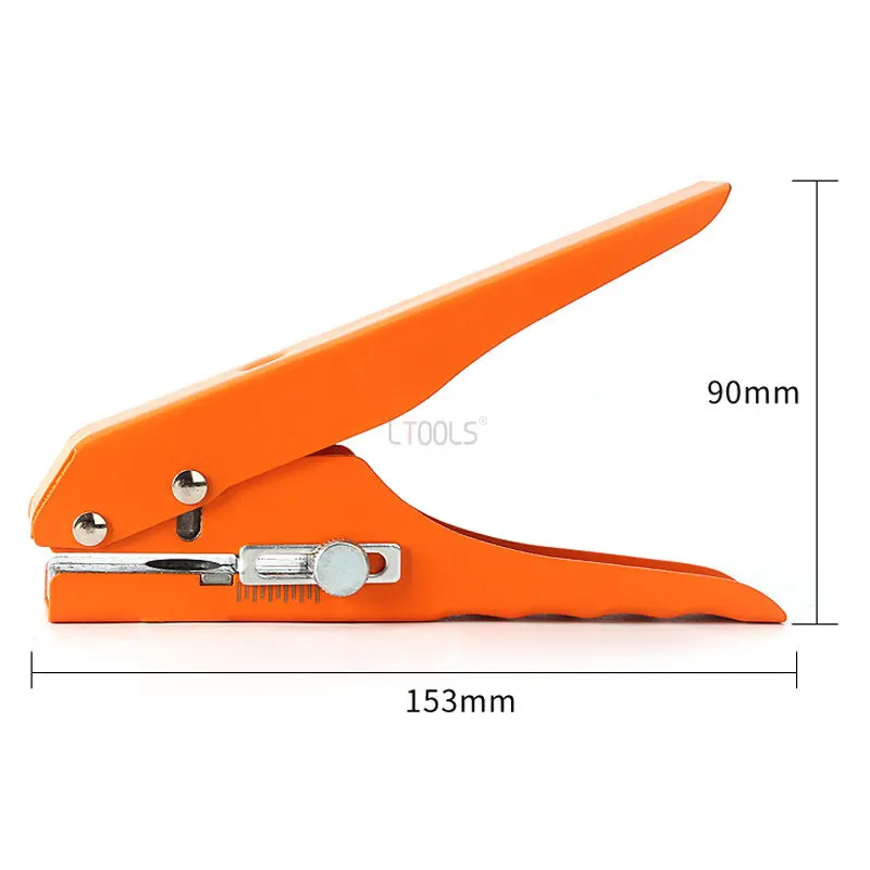 8mm/10mm/12mm/15mm Edge Banding Punching Pliers Countersink Drill Credit Photo Paper Card Corner Round Puncher Paper Cutter