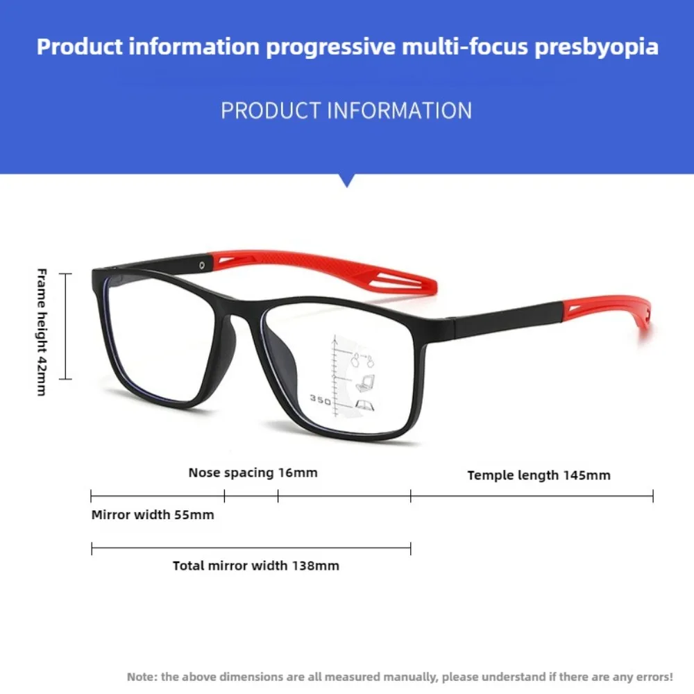 3-in-1 photochrome Lesebrille +100 bis +400 Lesebrille Damen Herren Vintage Farbwechsel Sonnenbrille Weitsichtigkeit G – Detail 9