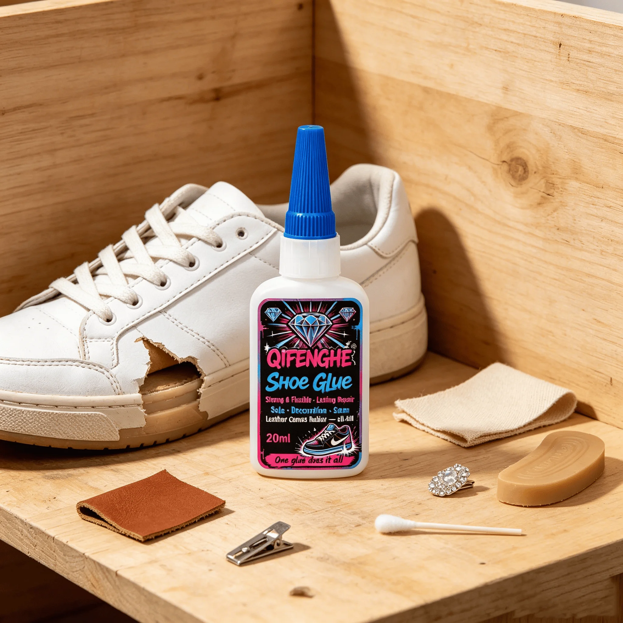 20ml 신발 수리용 접착제, 다이아몬드 강력 유연 접 - Leatherwork Repairs 리뷰 및 가격