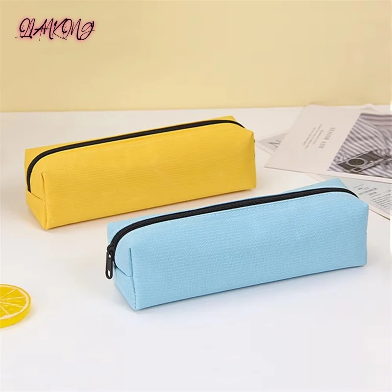 Pencil Case Durable Pen Case Kawaii Stationery Large Capacity Pencilcase Trousse School Supplies Pencil Pouch Korean Stationery