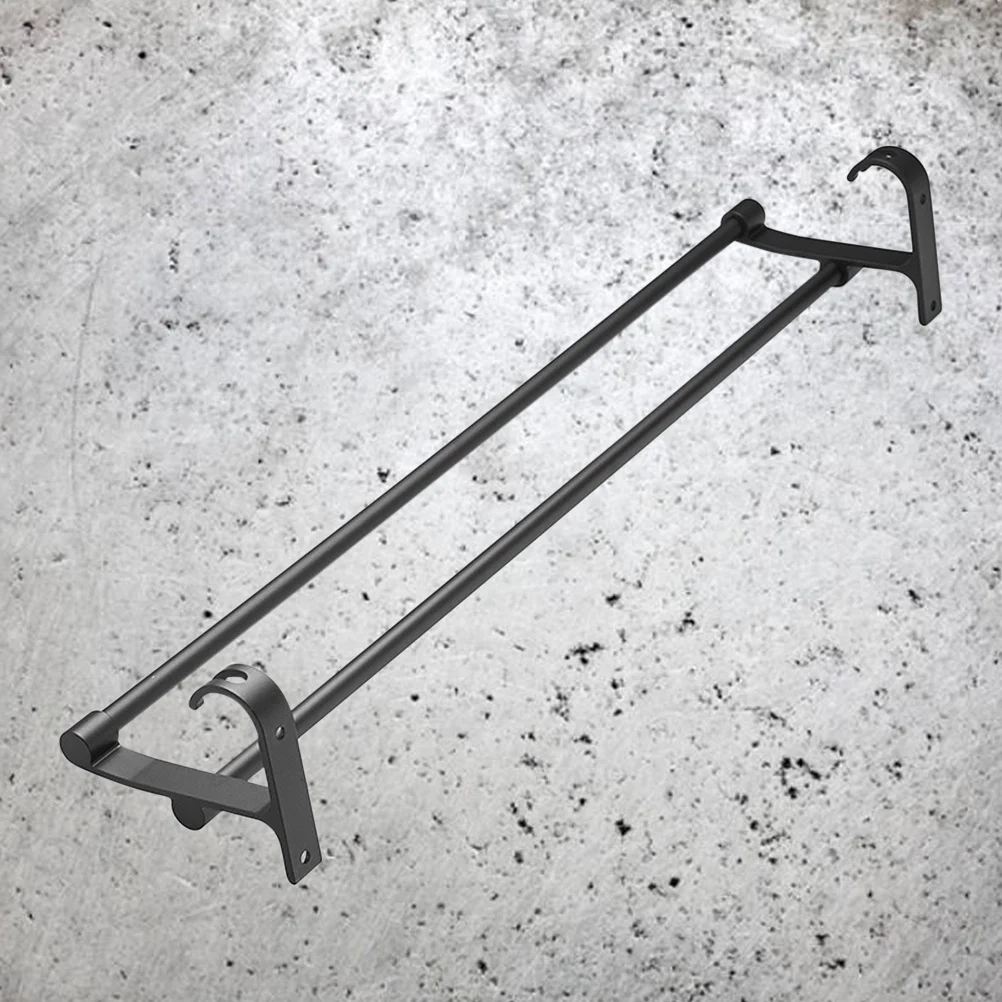 48 سنتيمتر شريط منشفة مزدوجة مصقول سبائك الألومنيوم الحائط منشفة وحامل الإسفنج للحمام المطبخ مقاومة للخدش