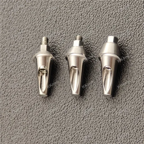 Imagen 2 del producto 3 Piezas de Abutments Angulados de Titanio RS Esthetic 15 ° & 25 ° Accesorios para Implantes Dentales Adin, Aleación de Titanio de Alta Calidad