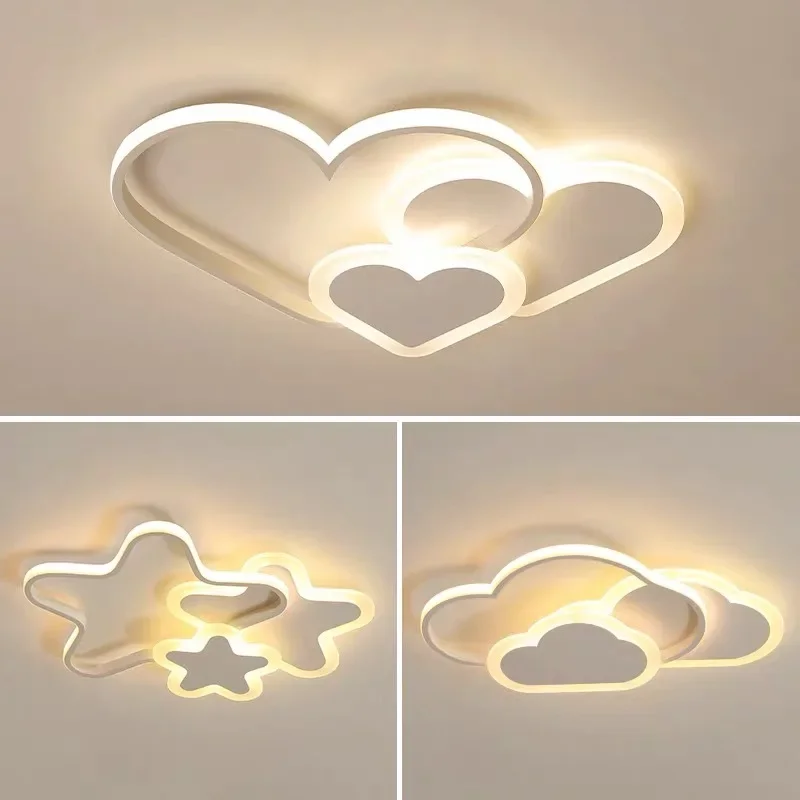 modern cartoon style art two love boys and girls room lights could pink acrylic lovely