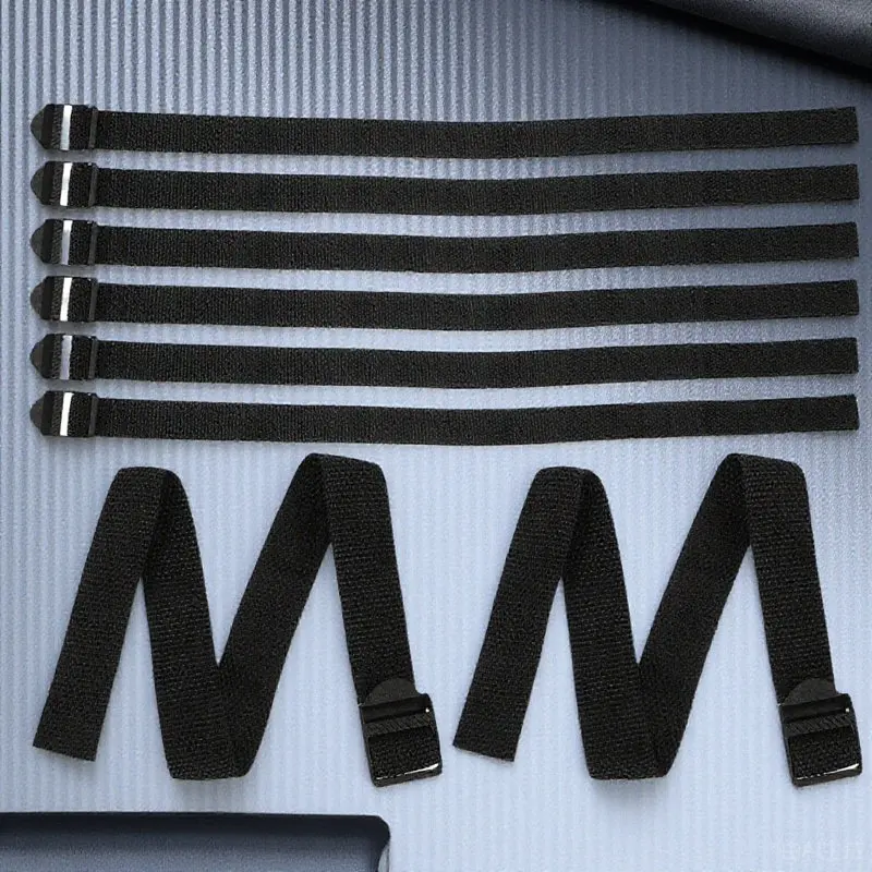 

8 шт. нейлоновых ремней для аэраторов-сандалий, для легкой сборки, для аэрации газона, почвы, сада, двора, патио