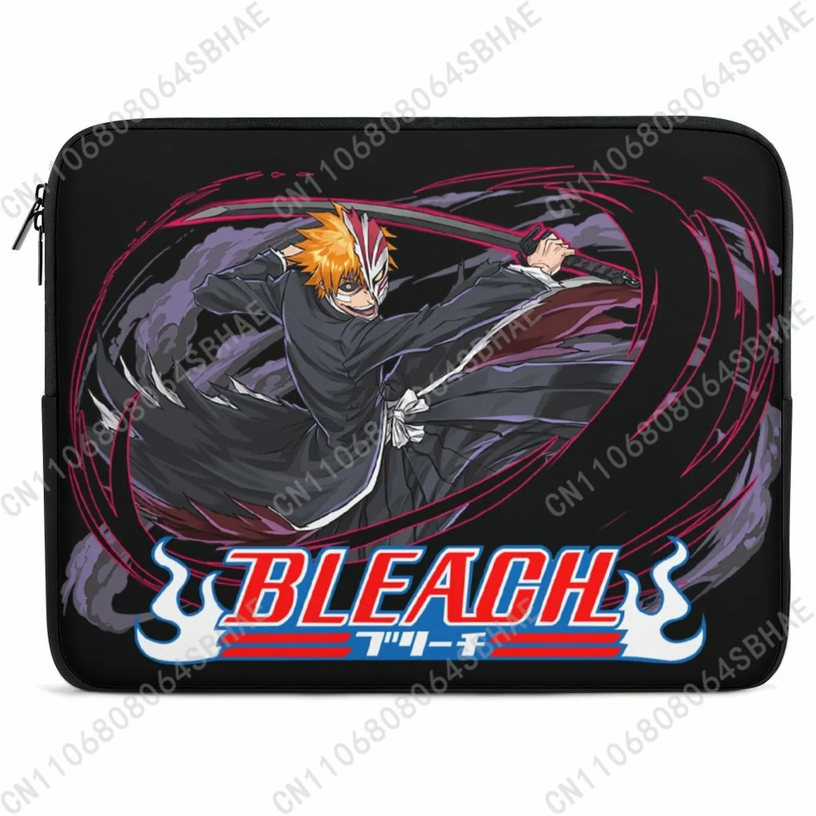 

BLEACH No Handle Laptop Case Suitable Multiinch Inch Slim Personalized Pattern Neoprene Bag School Students