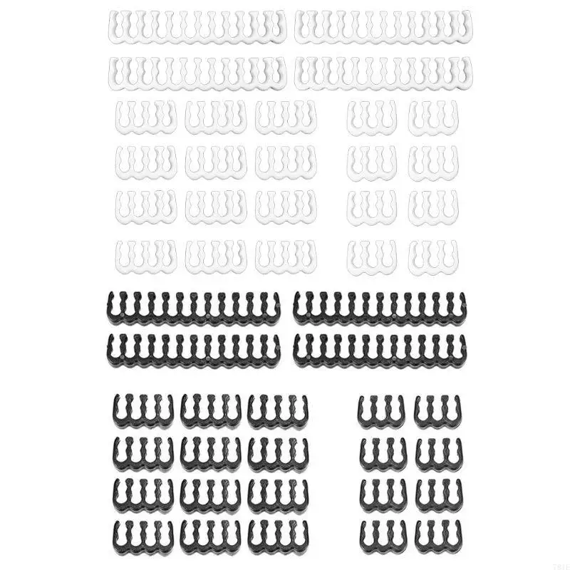 781e 4 x 24 pin, 12 x 8-pin, 8 x Pin estensione Cavo pettinatura Cavo Gestione (24pc)