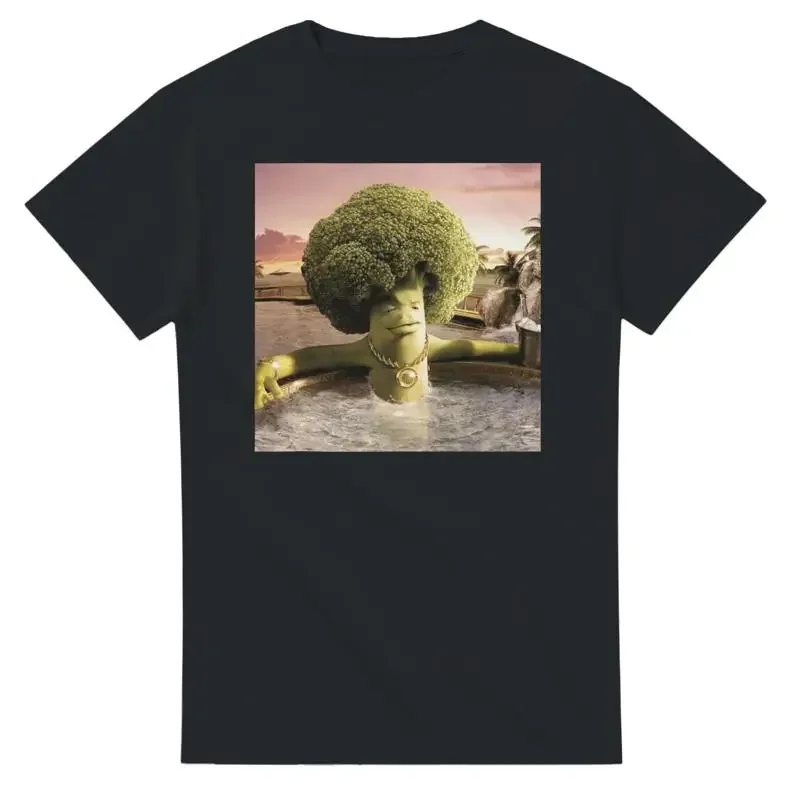Chill Broccoli Heavyweight Crewneck T Shirt