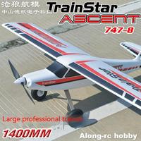 Volantex RC V74708 TrainStar Ascent 747-8 1400mm Wingspan EPO Trainer Aircraft RC Airplane Beginner Plane KIT set or PNP set