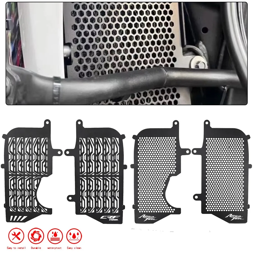 

For Honda CRF1100L CRF1100 CRF 1100 L CRF 1100L Africa Twin 2024 ADV Adventure Sports 2020-2022 2023 Radiator Grille Guard Cover