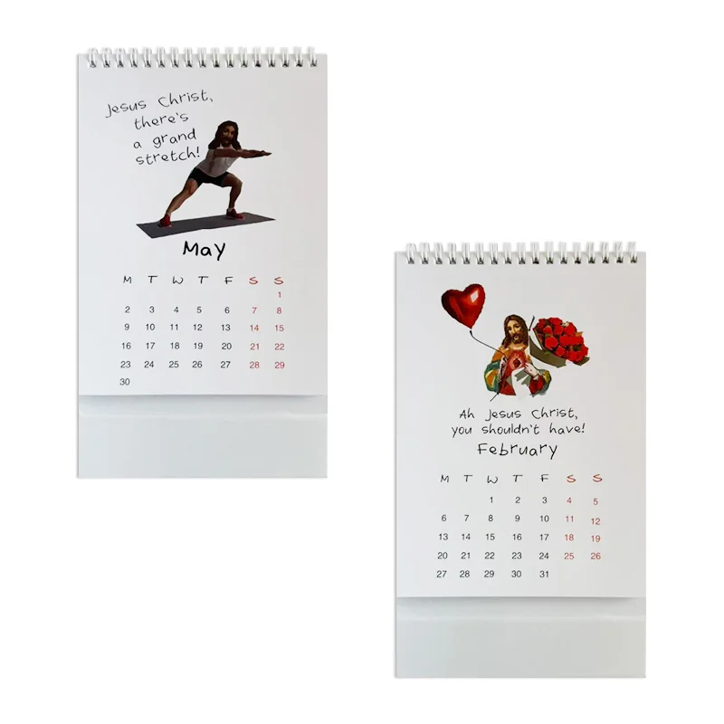 اكتشف تقويم مكتب يسوع المسيح 2026 سنة من التقلبات المضحكة والسيناريوهات المرحة والسحر غير التقليدي #5