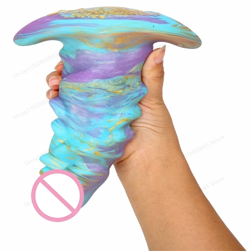 قضيب اصطناعي قضيب صناعي للنساء البالغات ، دمية مؤخرة ، جهاز استمناء كبير ، ألعاب جنسية ، هزاز للمرأة المهبلية #1