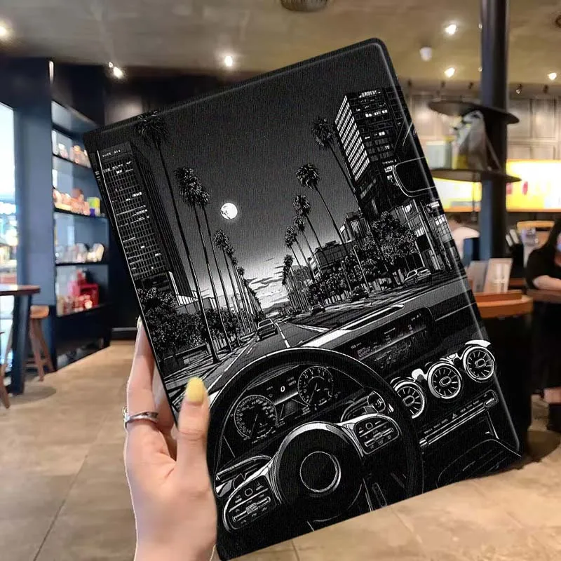 Art Cool Dark Car Soft For Lenovo Xiaoxin Pad Pro Tab P12 P11 11 11.2 11.5 10.6 inch K10 M10 Plus Tablet Case