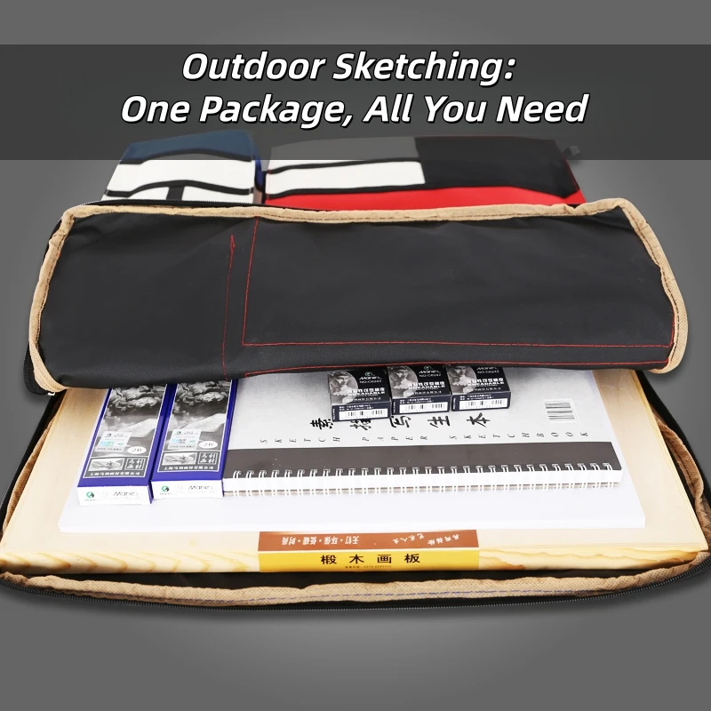 Large Art Supply Storage Bag 3