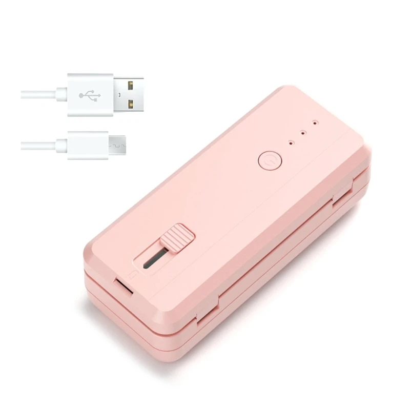 Máy hàn và cắt túi Máy hàn nhiệt có thể sạc lại USB Máy hàn túi xách tay