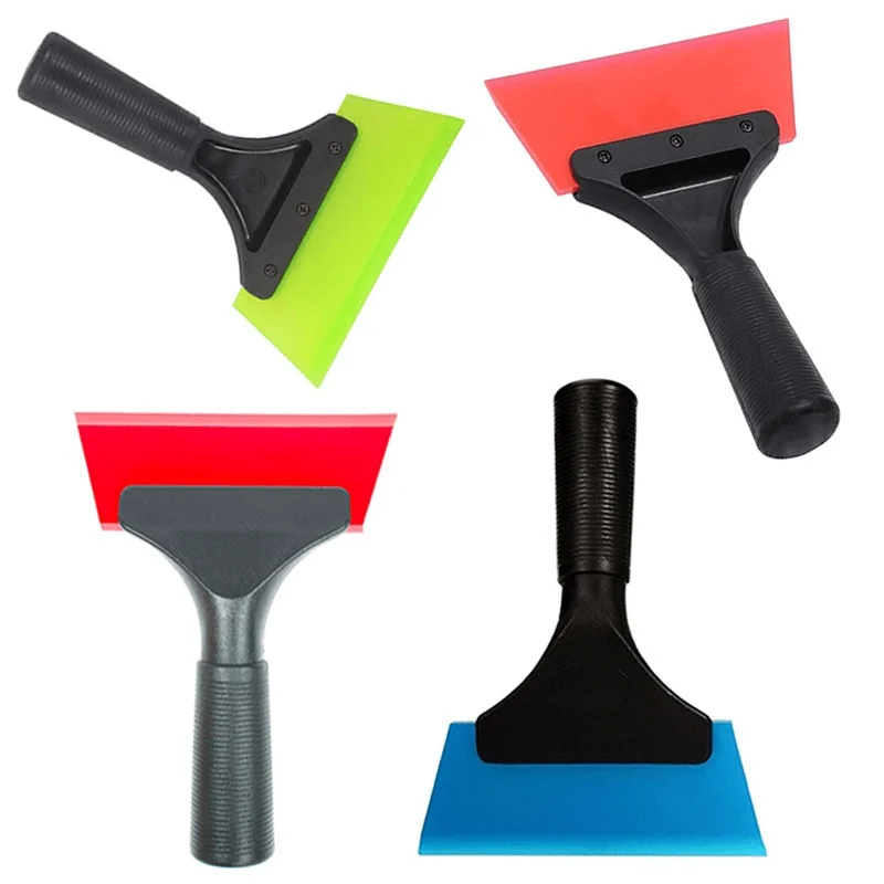 Kunaisi Car Film Tool Film Scraper Cowhide Scraper Invisible Car Wrap Scraper Water Removal Scraper Cleaning Soft Water Scraper