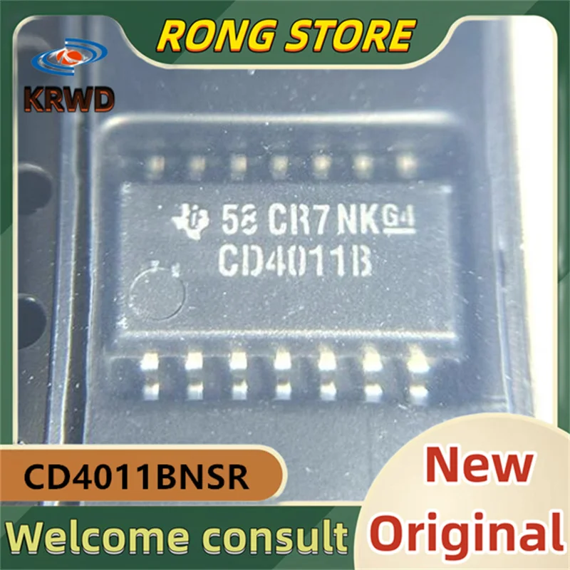 

10 шт. CD4011B новый и оригинальный CD4011BNSR SOP14
