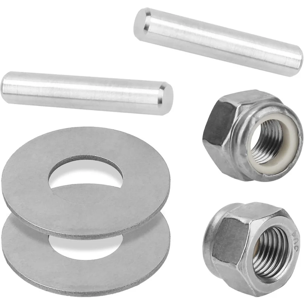 

Комплект опорных гаек E MKP34 для троллингового двигателя Minn Kota для замены срезного штифта В комплект входят опорные гайки и шайбы 1865019 Металлические детали