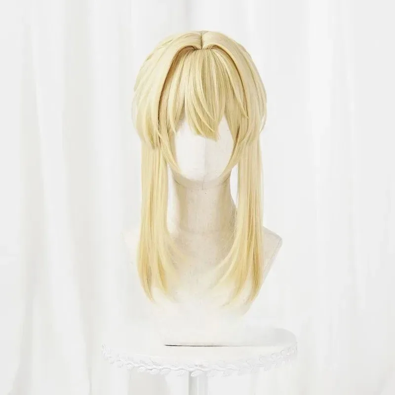 

CyViolet Evergarden, парик для косплея, синтетический короткий прямой парик с головными уборами, аниме Coser, милый парик высокого качества для девочек, часть Хэллоуина