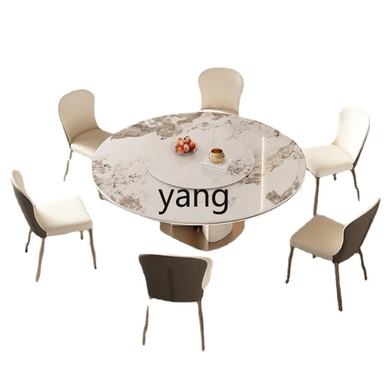 Yjq Mahjong Table Stone Plate Dining Table Integrated Modern Minimalist Restaurant Home Multifunctional Electric Mahjong Machine