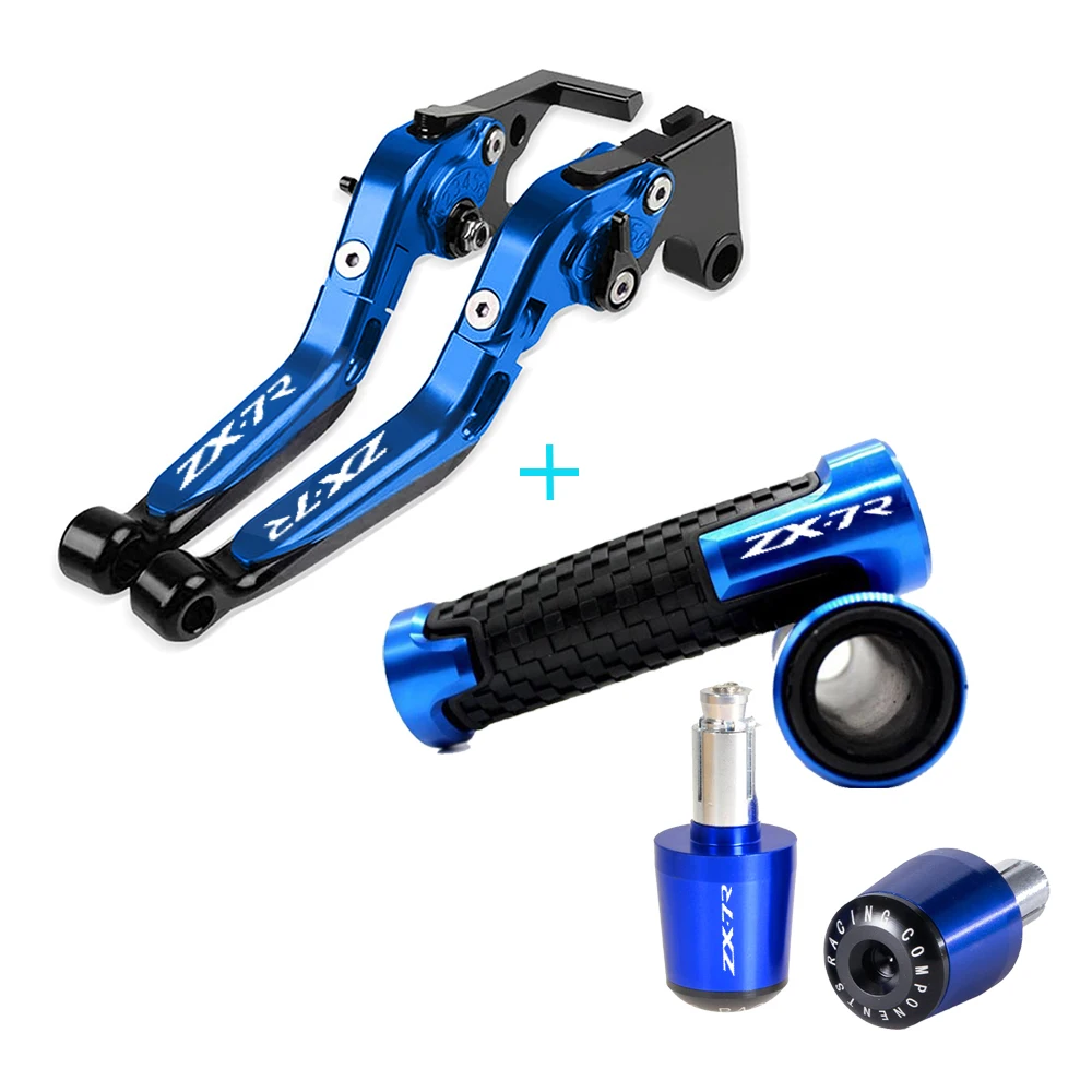 Motorcycle Accessories For Kawasaki ZX7R ZX7RR Ninja ZX-7R ZX-7RR 1989 1990 1991 1992-2003 Guard Levers Set Adjustable Grips Kit view 3