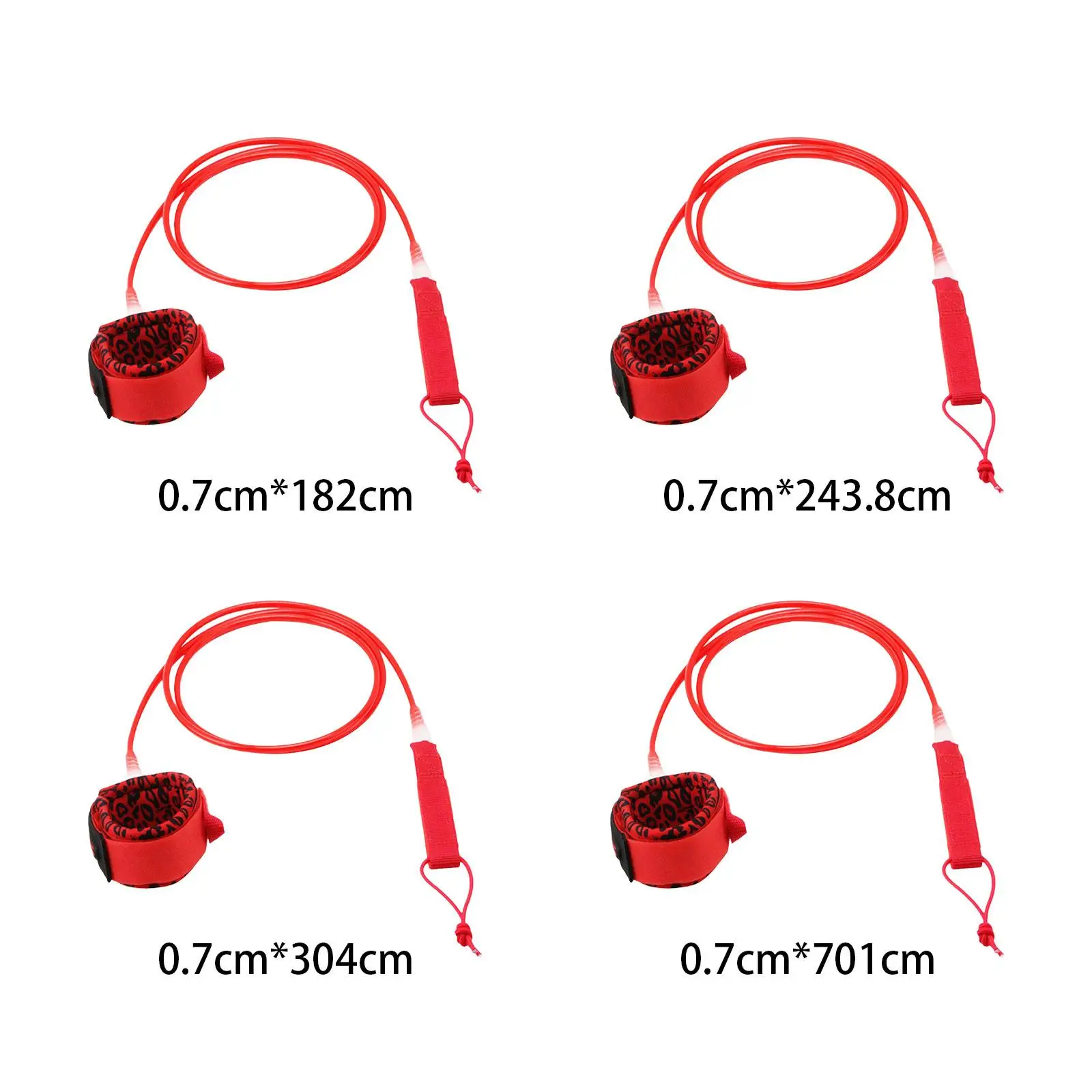 

Premium Surfboard Leash with Ankle Strap for Enhanced