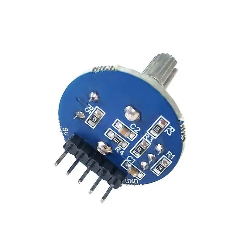 EC11 Rotary Encoder Module Audio Volume Rotate Potentiometer Knob Cap Sensor Development Board Part