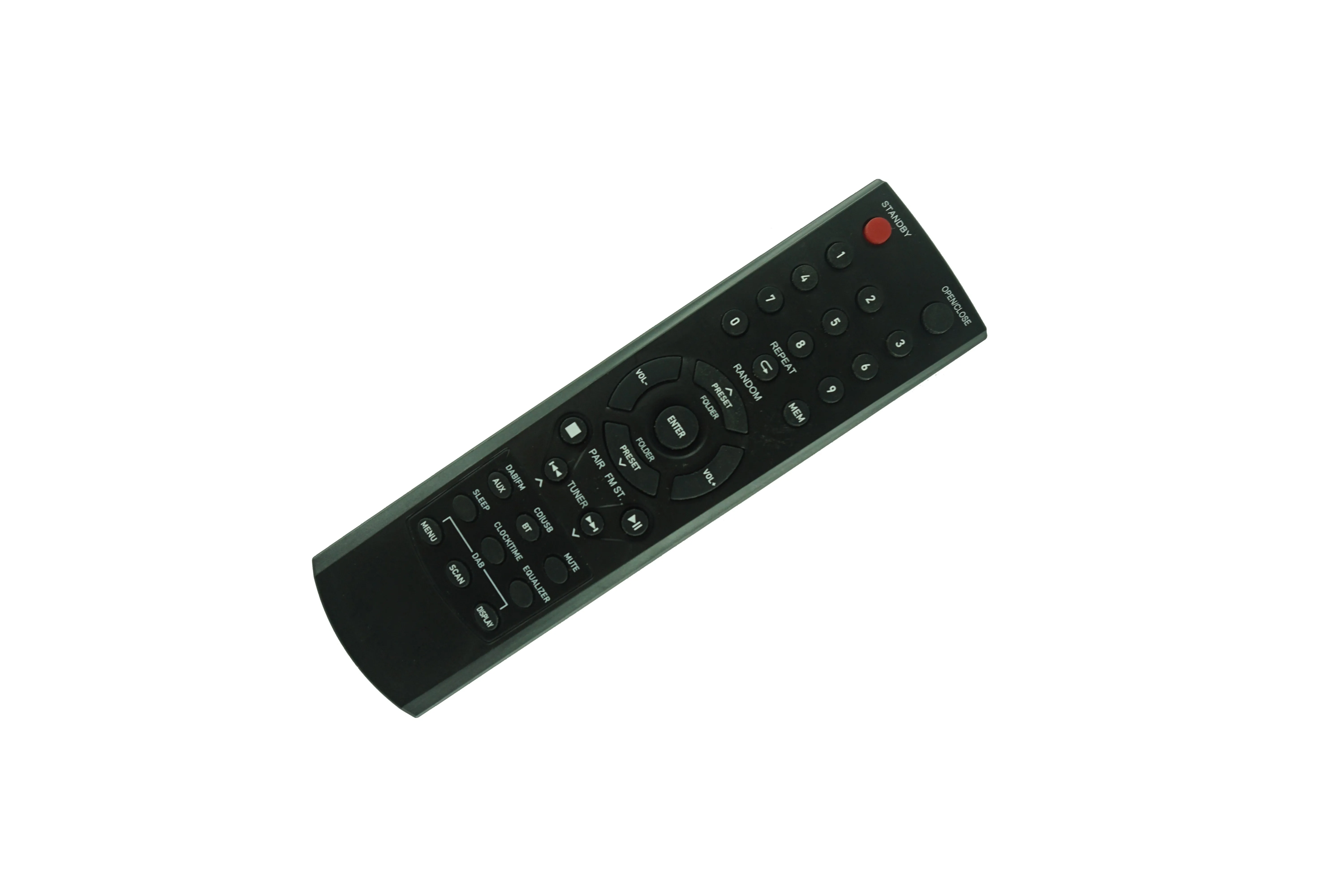 Used-90% New Remote Control Compatible For Audizio 102.300 Cannes & Auna BJ-0857GQ Compact Stereo DAB Radio With CD Player