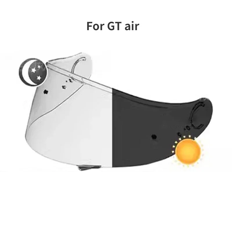 Photochromic Visor for Shoei GT-Air Gt Air2 Neotec1 CNS-1 CNS1 TC- 5 TC-9 Full Face Viseira Capacete Racing Helmet Parts