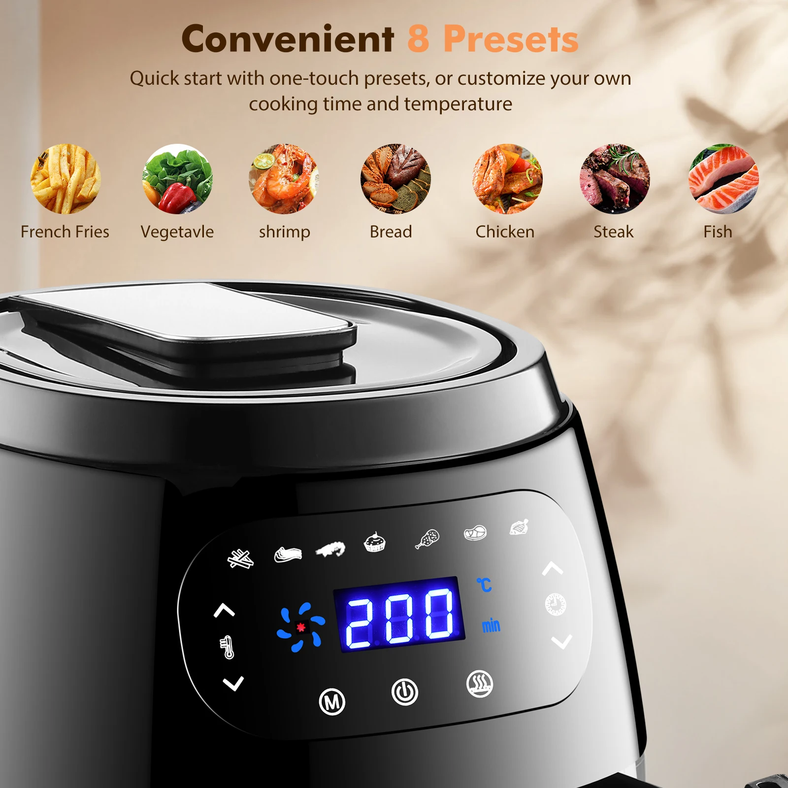 Cheap Price fryers electric healthier alternatives oilless fryer