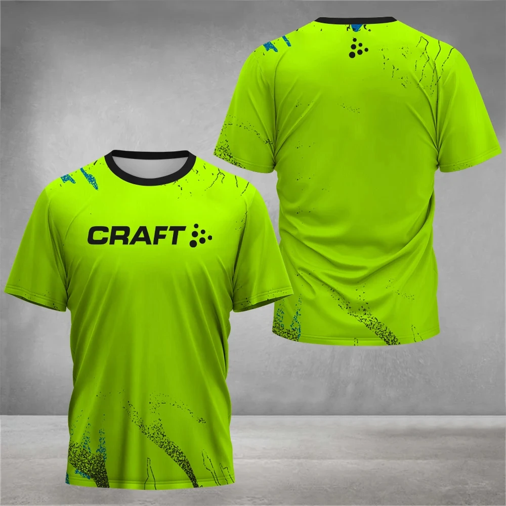 

2025 Summer New Table Tennis Shirt Training T-shirt Sweat-absorbent Comfort Top Badminton Sports Round Neck Hot Selling 3D Print