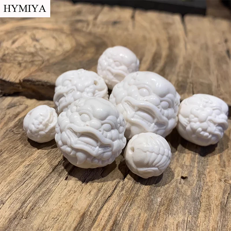 Handcrafted Buckhorn Pixiu Beads Fengshui Pixiu Good Luck Beads DIY Bracelet
