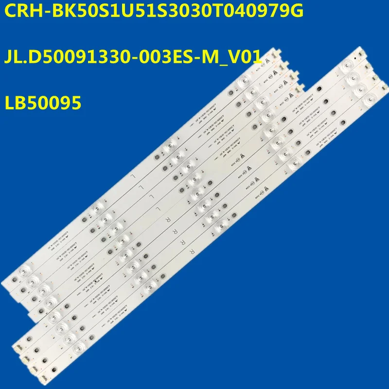 LED Strip 9Lamp For LB50095 JL.D50091330-003ES-M_V01 CRH-BK50S1U51S3030T040979G 50R6040E H50A6140 HZ50A55 HZ50A52 HZ50A51 H50E3A