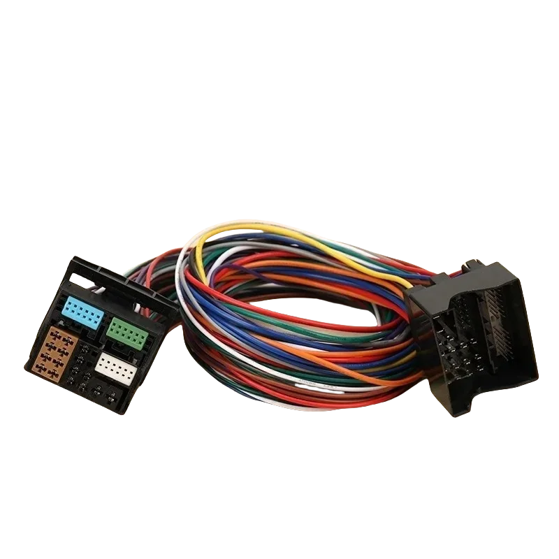52 Pin Quadlock Extension Adapter Cable for VW Golf MK5 MK6 Jetta Passat B6 Audi A4 A6 Skoda SEAT