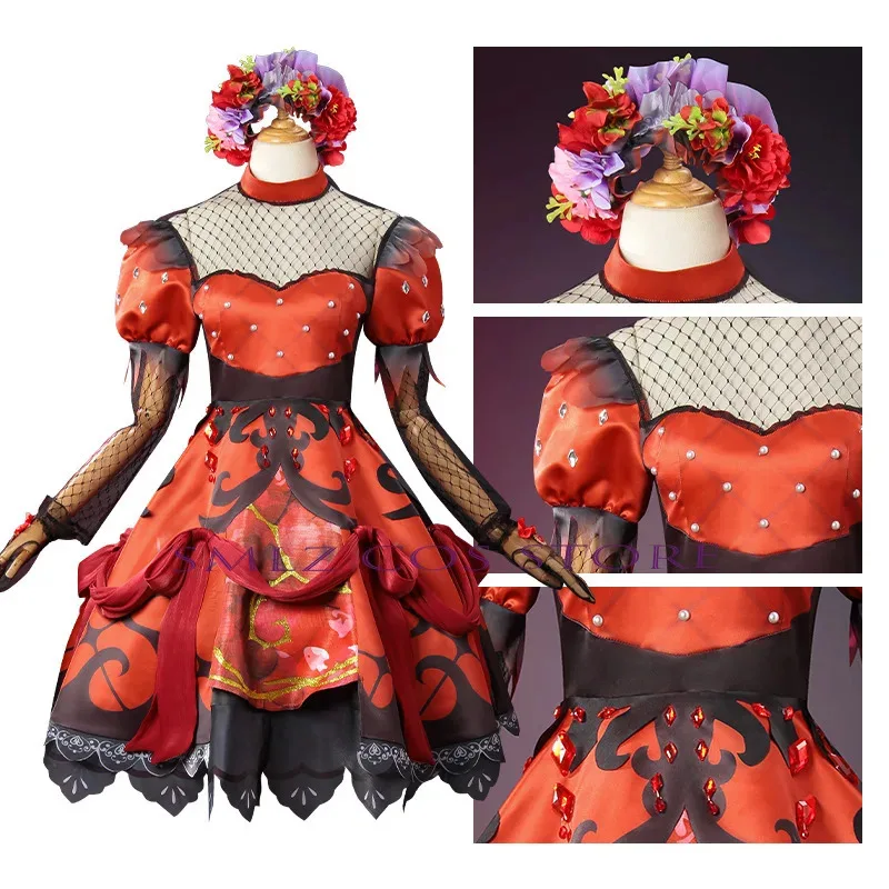 ملكة جمال الرمان بابيلون تأثيري لعبة الهوية الخامس فتاة صغيرة زي الأميرة لوليتا فستان البدلة حفلة هدية الزي للمرأة