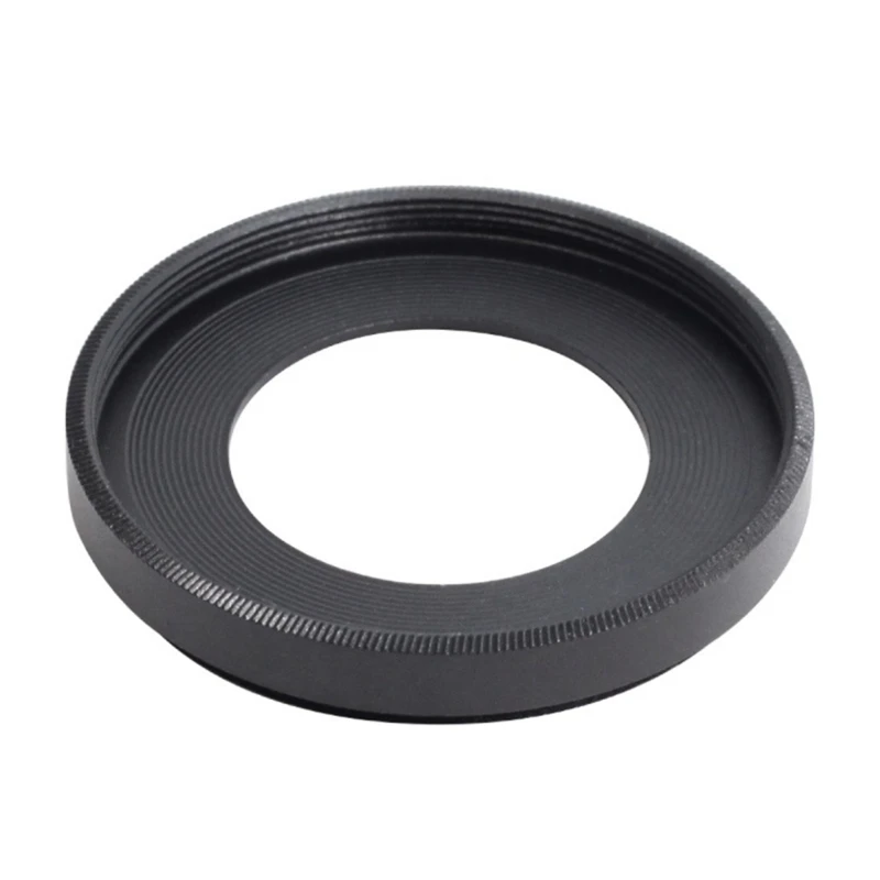 Metal EW-43 Lens Hood Durable Aluminum Alloy Lens Shade for EF-M 22mm F/2STM