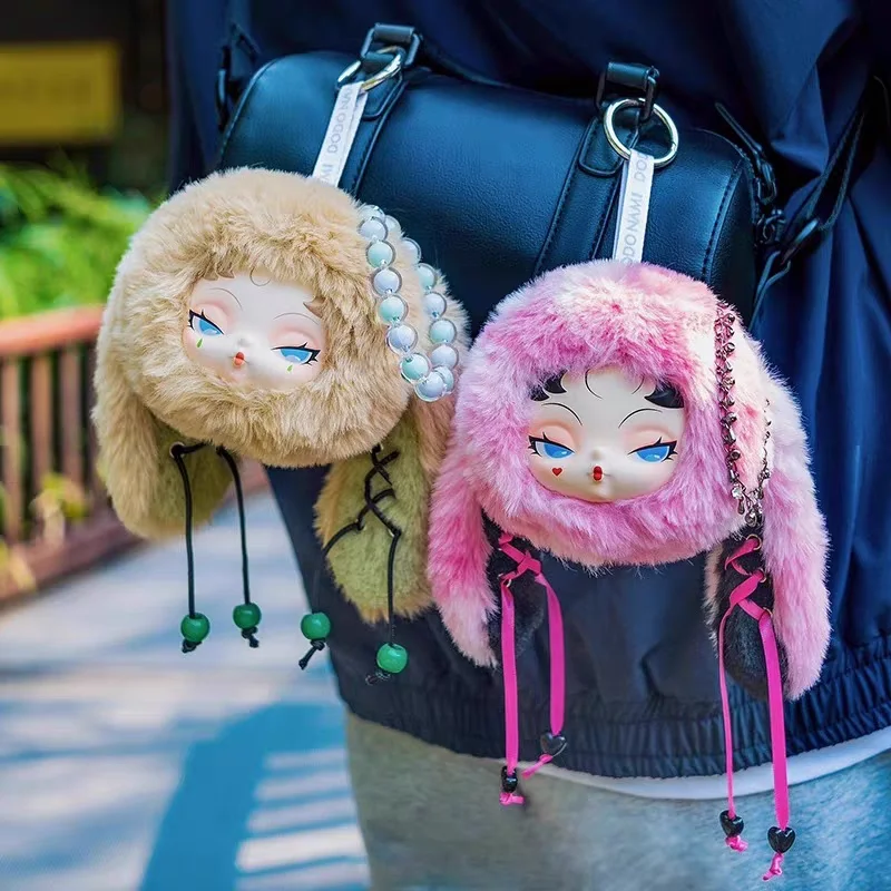 Nami Twinkle Bunny Bag Blind Box Series Portachiavi con ciondolo Volto in vinile Scatola misteriosa Anime Action Figures Giocattoli Peluche alla moda Regali