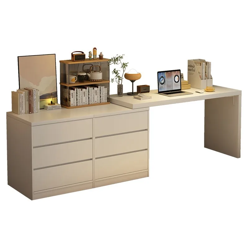 

Corner Desk Bedroom Girls Semi-Surrounded Dresser Integrated Student Household Writing Computer
